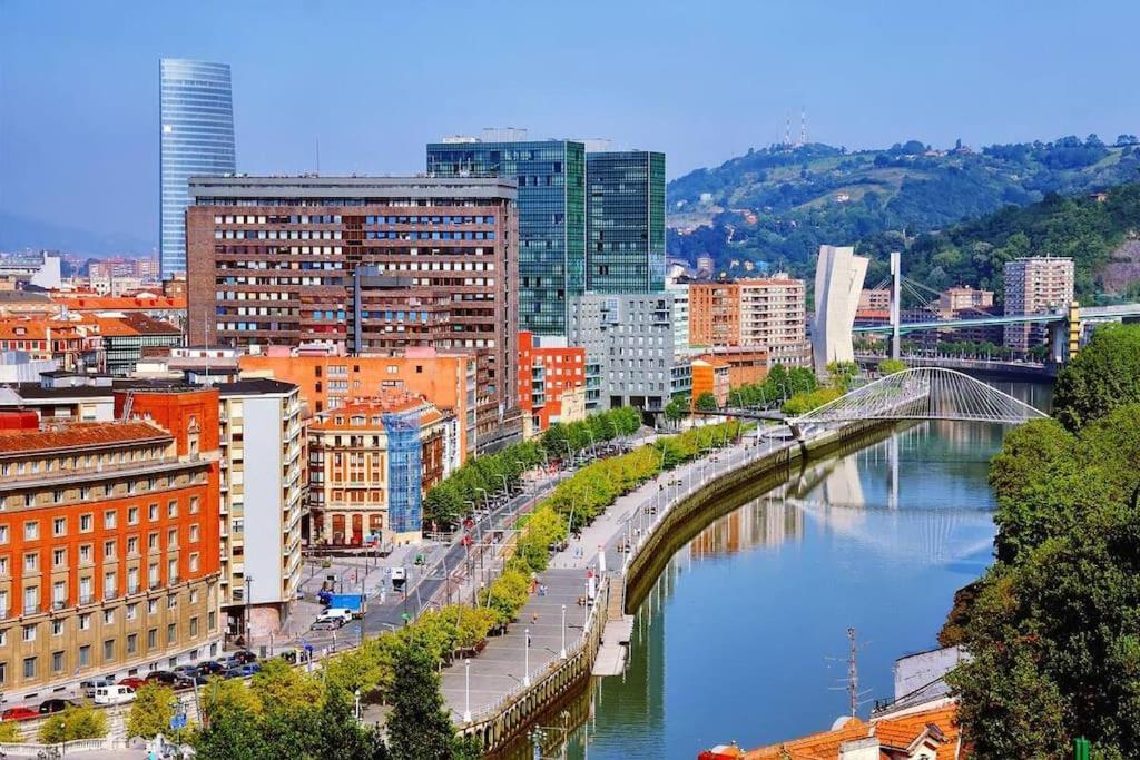 Ferienwohnung Cultura Y Gastronomia En El Casco Viejo Bilbao Exterior foto