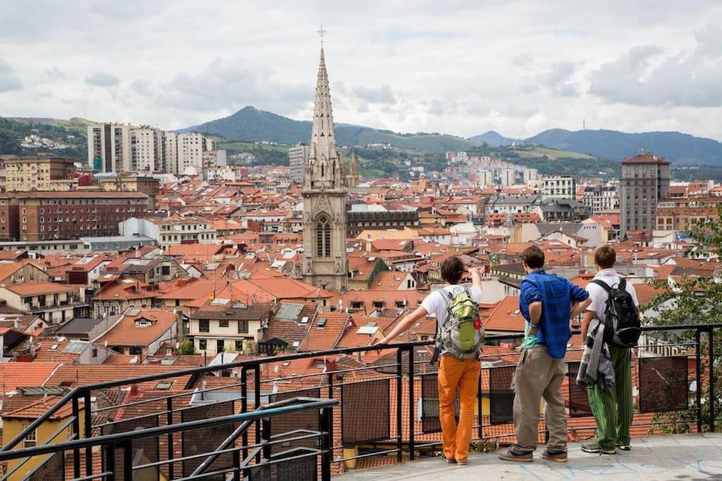 Ferienwohnung Cultura Y Gastronomia En El Casco Viejo Bilbao Exterior foto